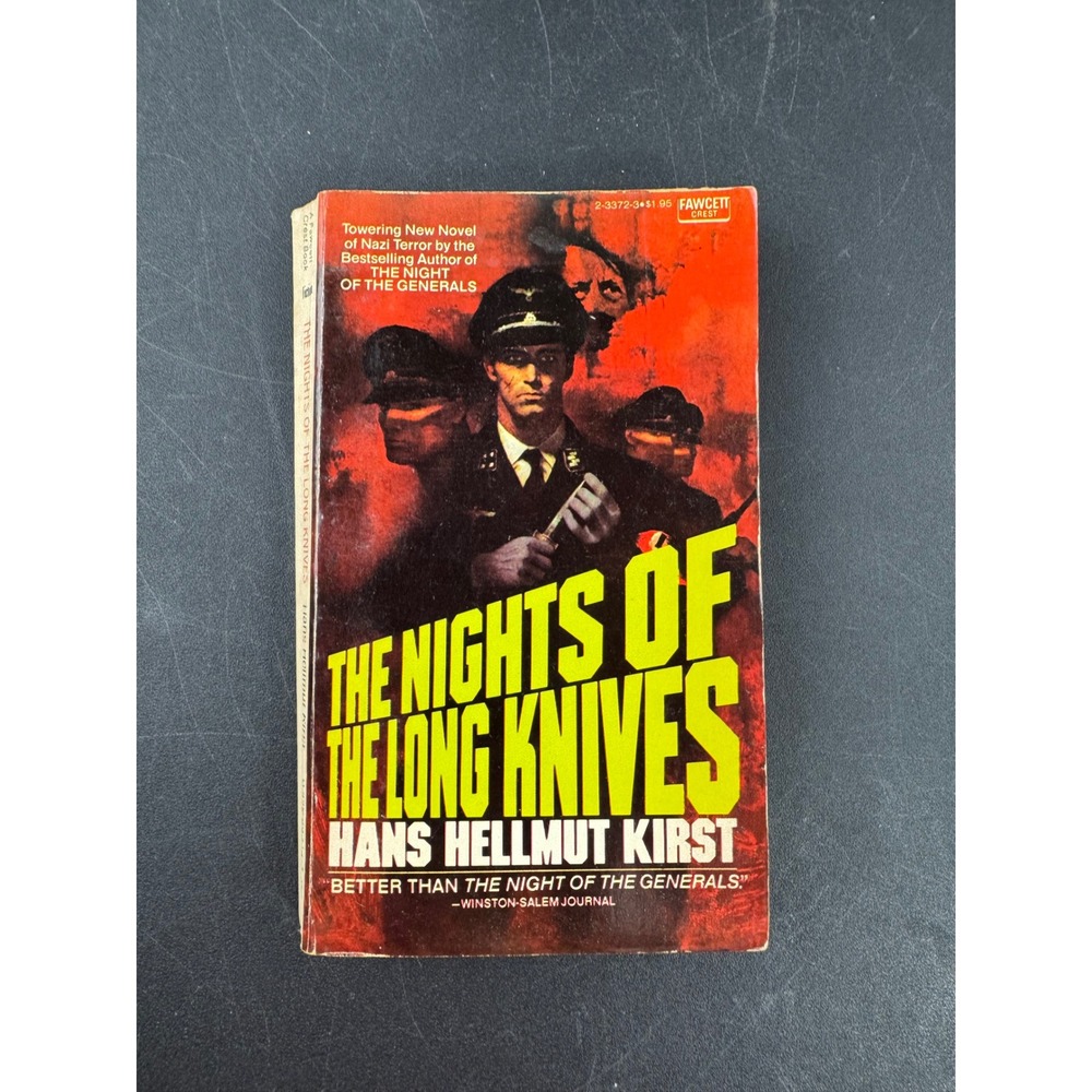 The Nights of the Long Knives Hans Hellmut‎ Kirst Fawcett Crest Paperback 1976